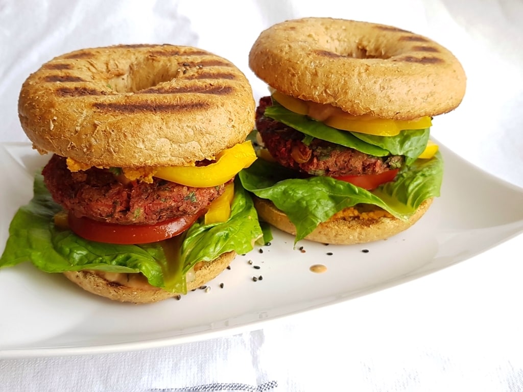 Grillable Veggie Burger Patties – a meal-prep champion!
